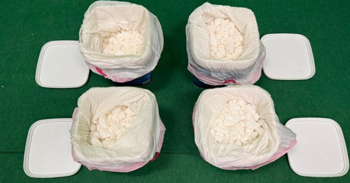 Airport parcel seizure leads to ketamine arrest