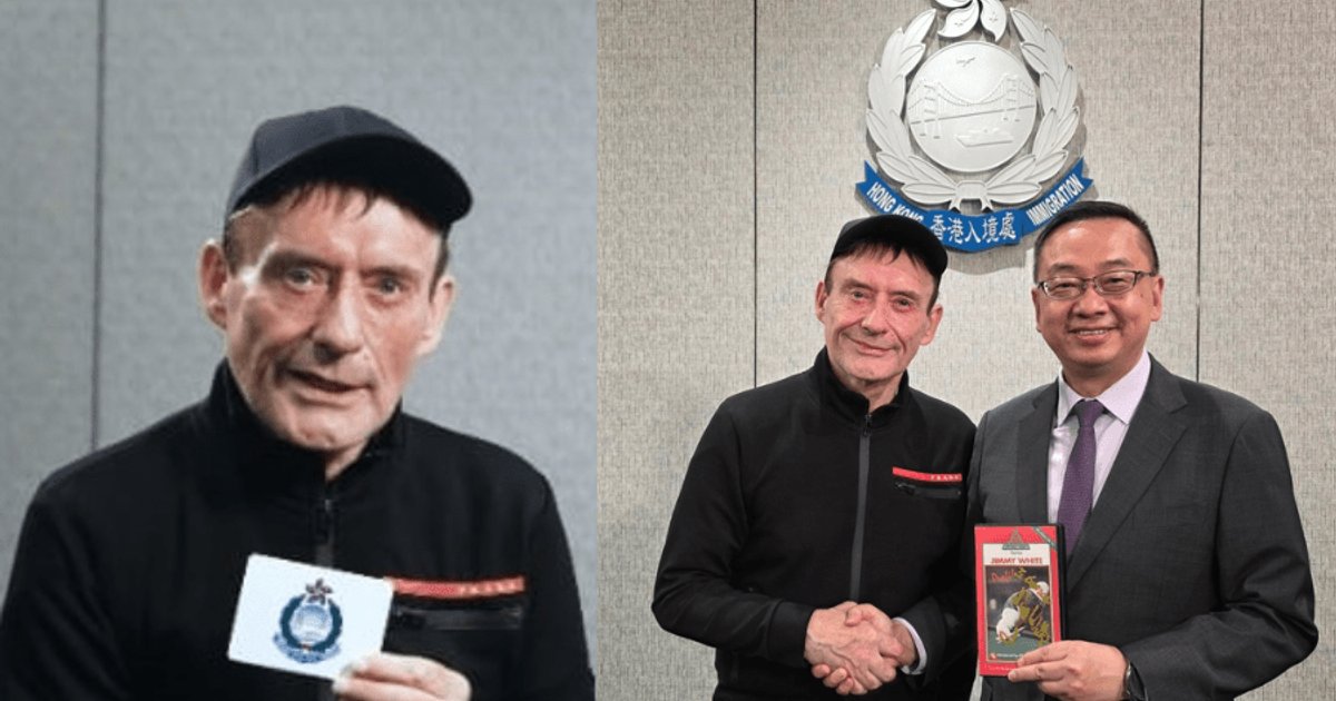 "Whirlwind" Jimmy White Joins World-Class Snooker Stars as Hong Kong Resident
