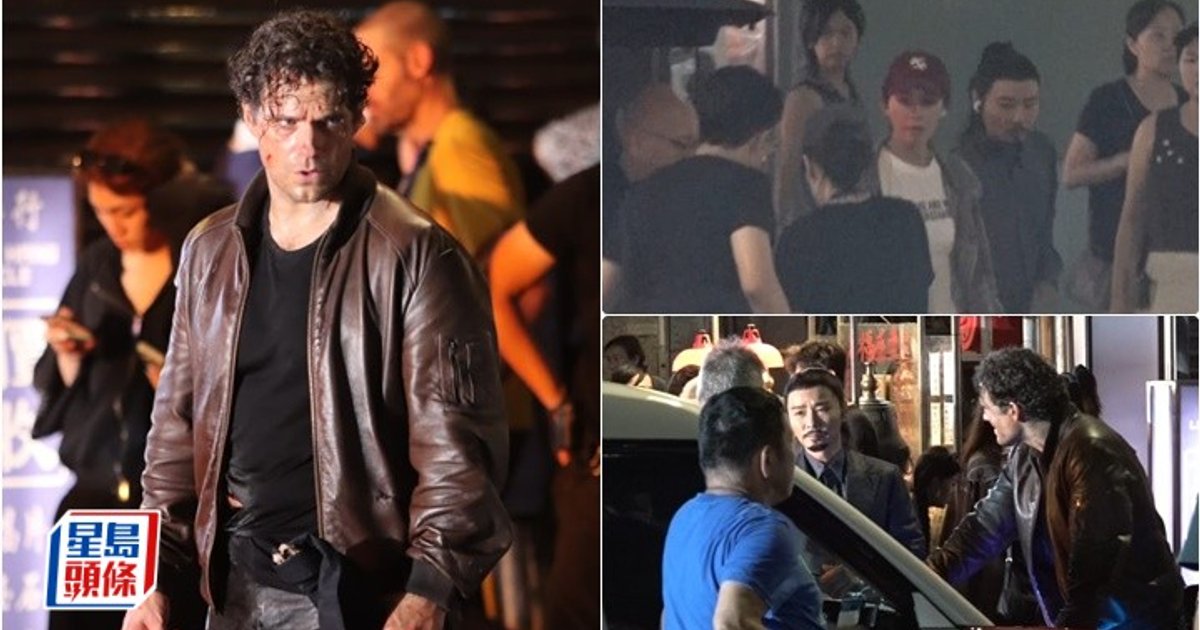 Superman Actor Henry Cavill Spotted Filming Highlander in Central Hong Kong