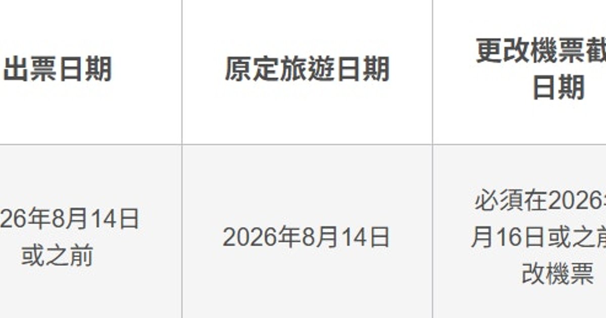 东京暴雨｜国泰航空今飞成田机场航班　重订机票免手续费　附详情