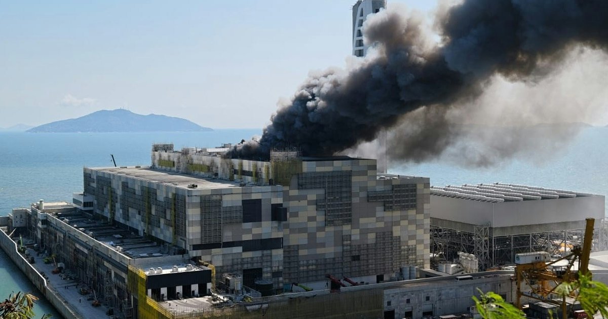 Shek Kwu Chau incinerator fire prompts mass evacuation