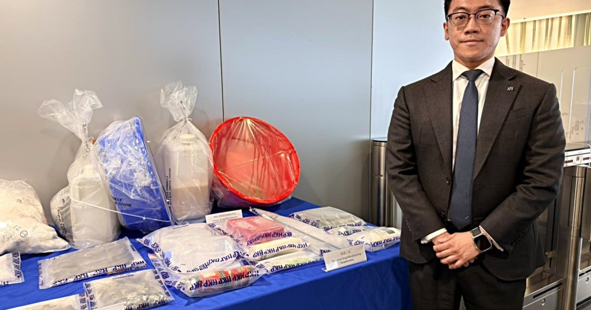 屯门扫毒拘三人 检获920万港元毒品