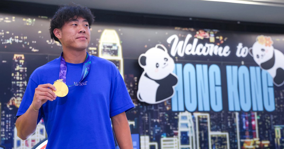 Hong Kong tennis star Coleman Wong returns home after 'hectic' two weeks with Asian Games gold