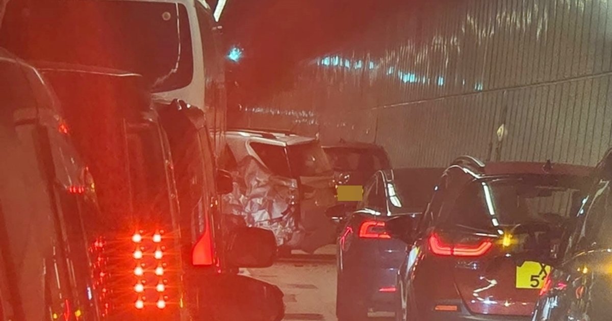 香港仔隧道3车相撞 往湾仔方向一度受阻