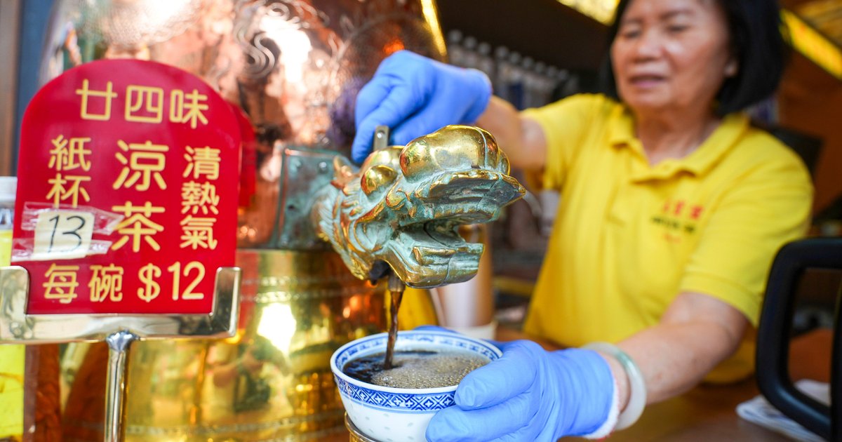 香港凉茶老传统获Z世代重新关注