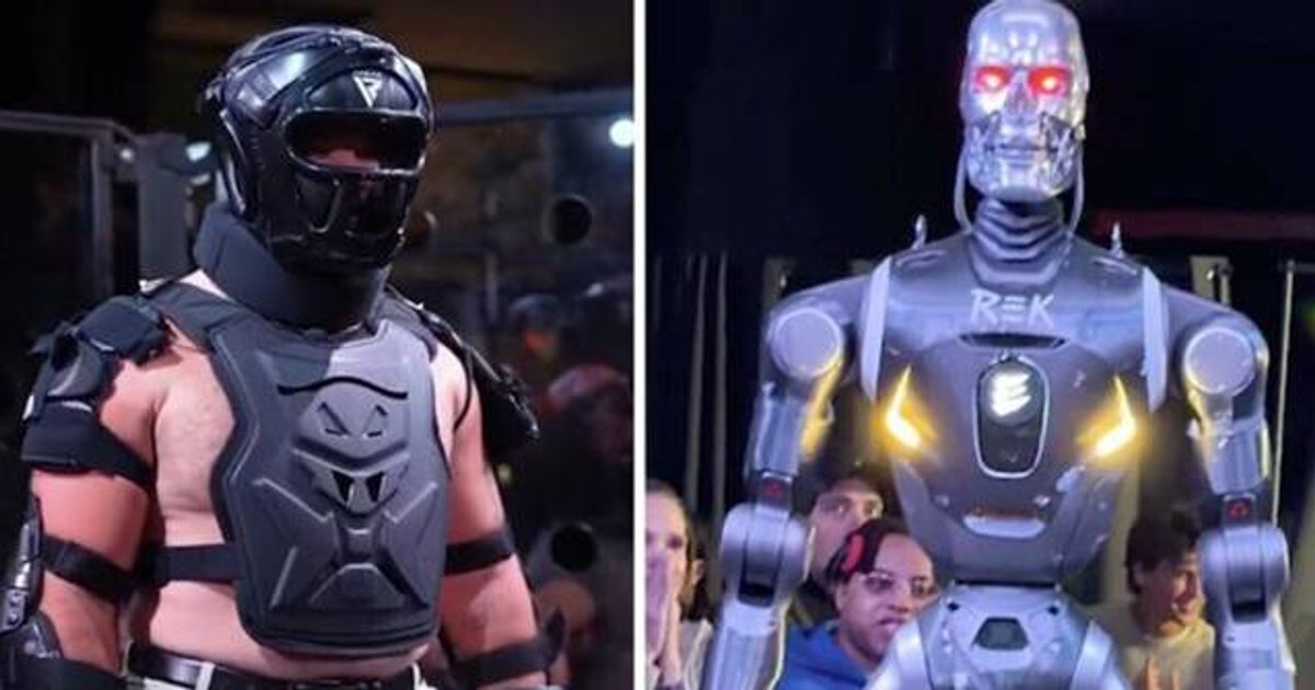 特技網紅與「未來戰士」人型機械人MMA　最終誰勝誰負？(有片)