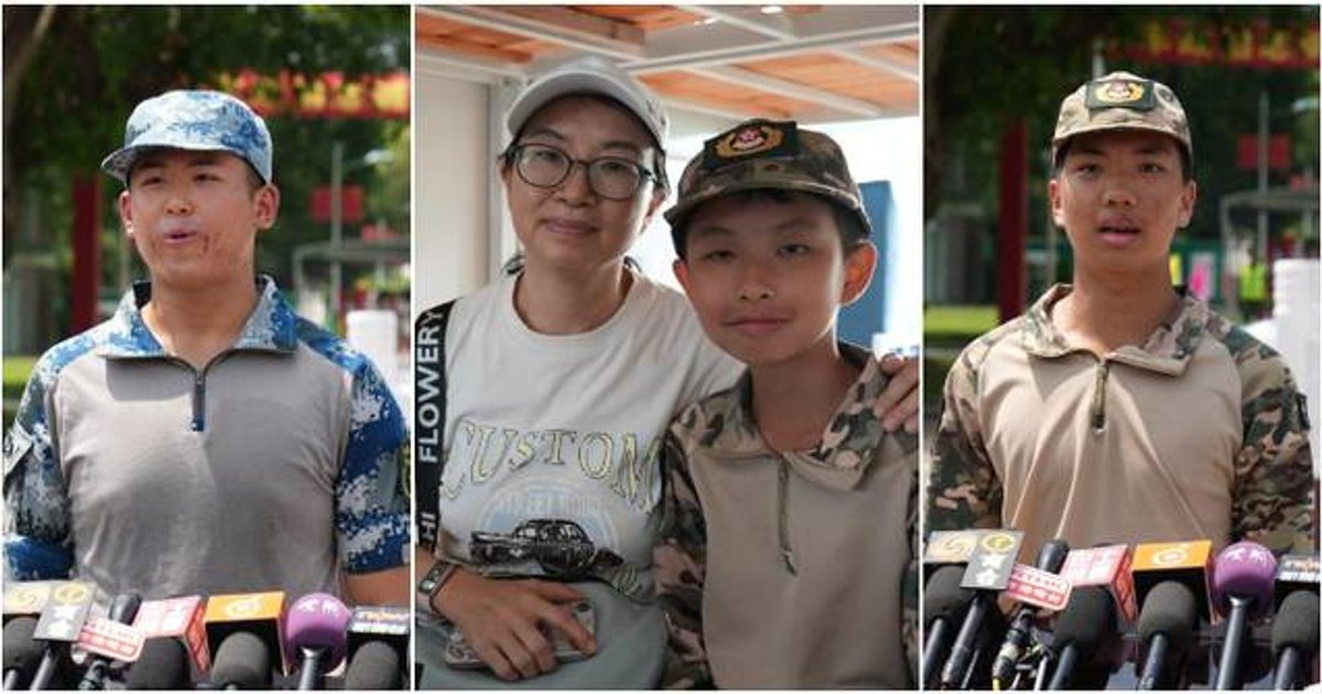 香港青少年军事夏令营结业 家长赞子女蜕变「好似大个仔」