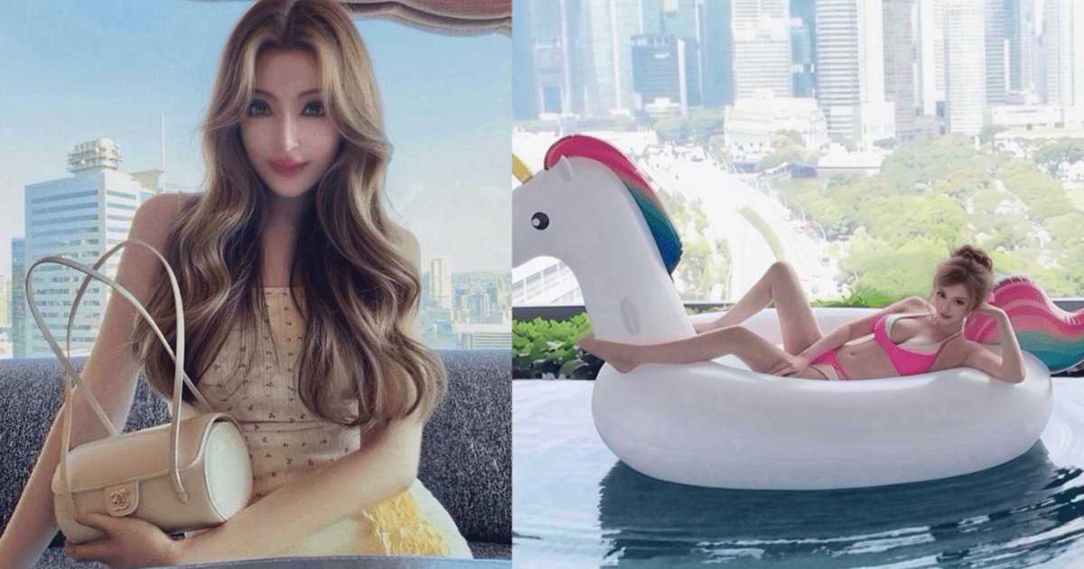 Shuet Chi-lun Shares Singapore Bikini Holiday Photos