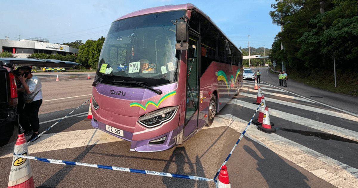 Shing Mun Tunnel Bus Crash Leaves Driver in Coma, Dozens of Children Unharmed
