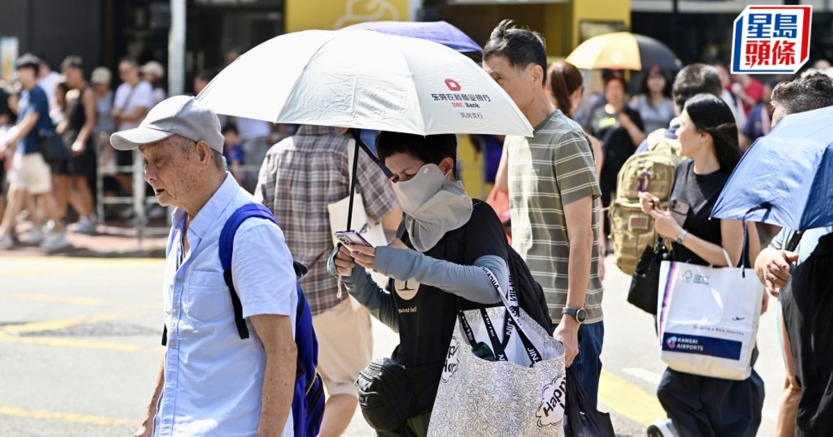 破纪录高温︱8.12最低气温30.2°C 创143年最热夜晚 一连9日逾33°C平8月连续酷热日数纪录