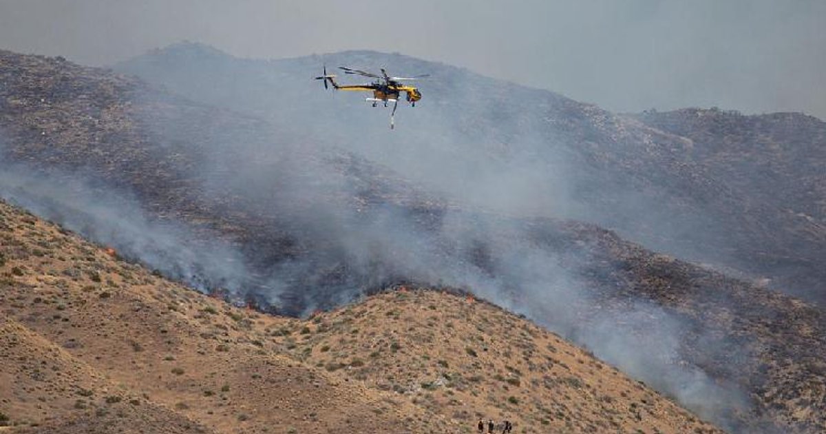 Hawk Fire Near Nevada-California Border Forces 42,000 Evacuations