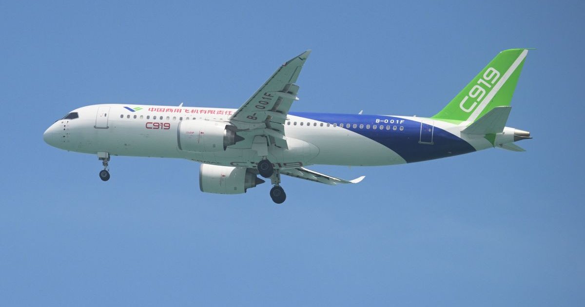 China-Made C919 Jet Completes First International Commercial Flight to Mongolia