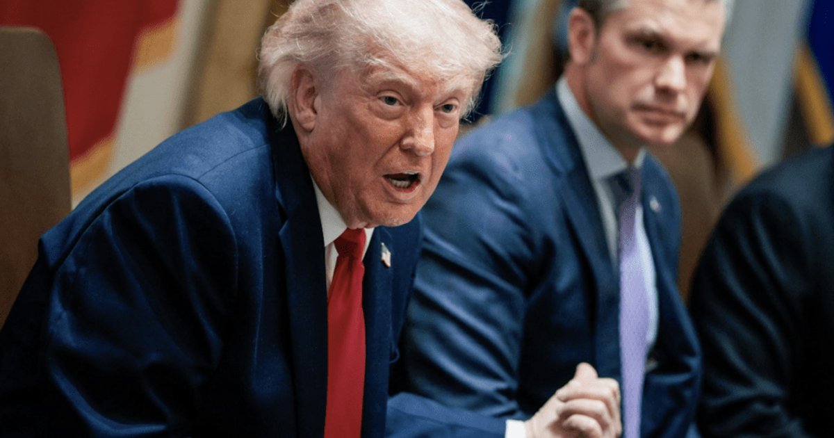 Report says Trump clashed with Hegseth over munitions