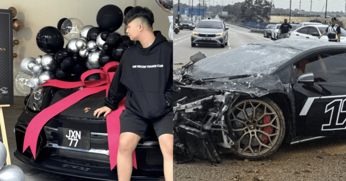 曾称23岁斥193万买兰博基尼爆红 大马网红蔡泽俊车祸亡享年24岁