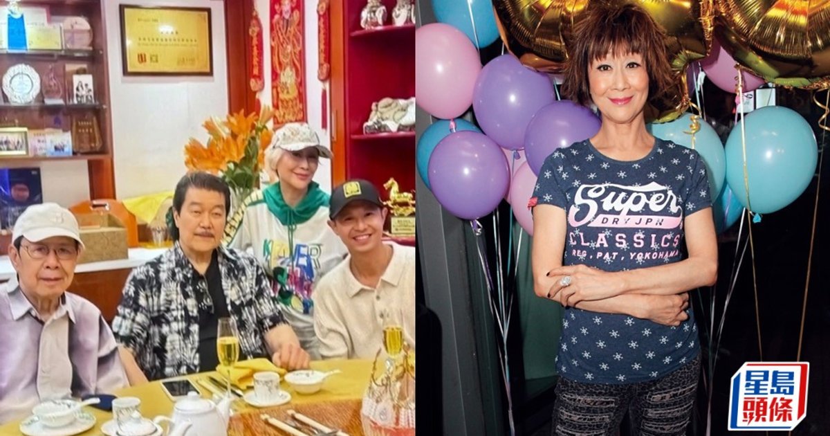 74岁陈曼娜心脏科医生儿子Allen带家人返港 出席星级饭局晒哈佛学历