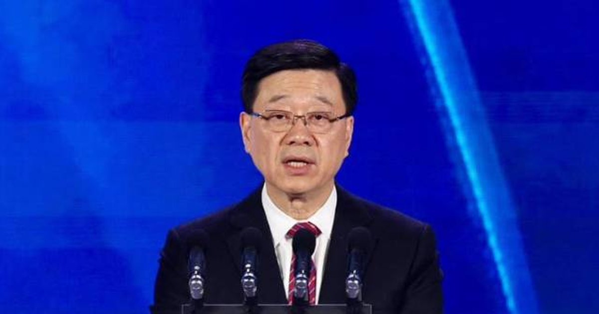John Lee says security underpins Hong Kong development