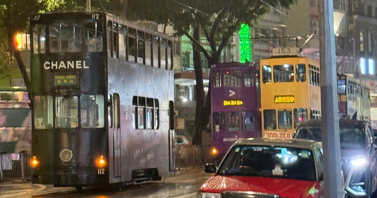 港島電車連續第二晚故障　軒尼詩道來回方向服務暫停
