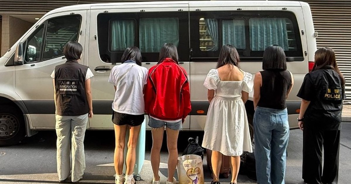 Wan Chai vice raid nets seven mainland women