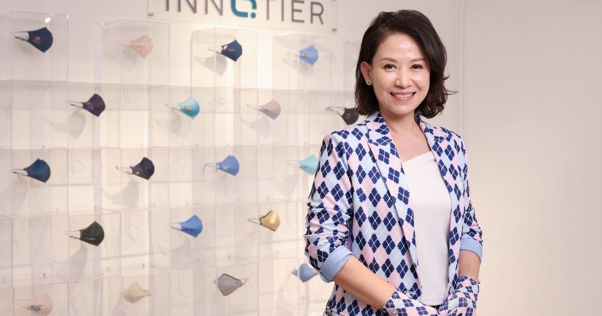 港产品牌INNOTIER研发可重用抗菌布料 林晓盈创办银线编织技术 赞助香港亚运代表团