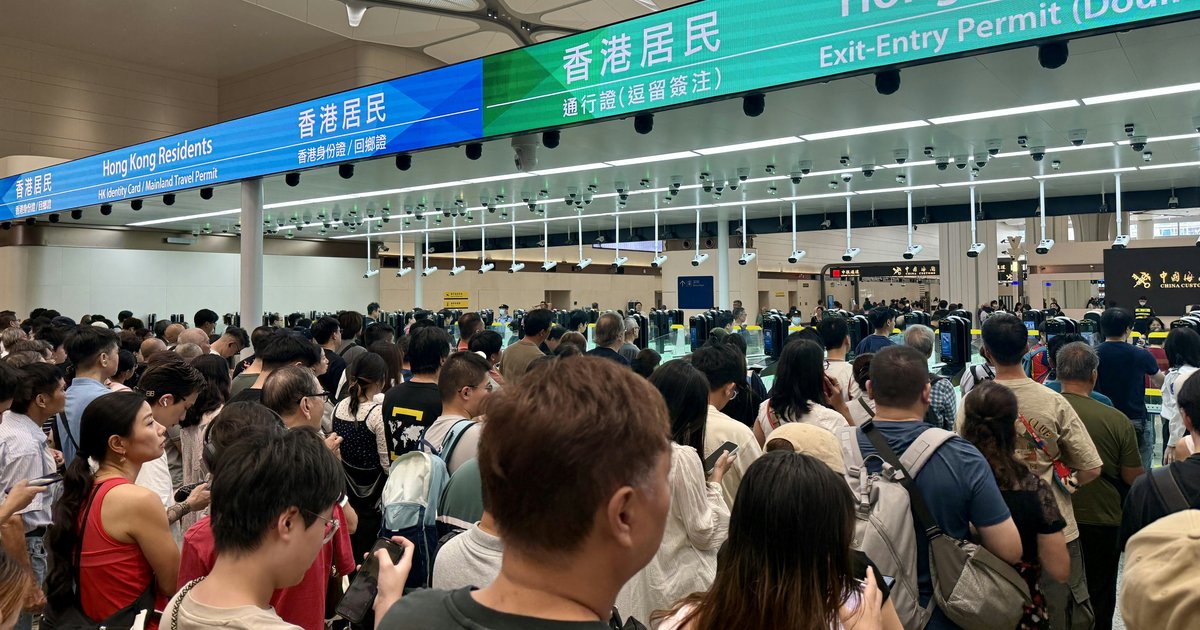 新皇崗口岸港島僅B13直達 平價吸客但逼爆惹議