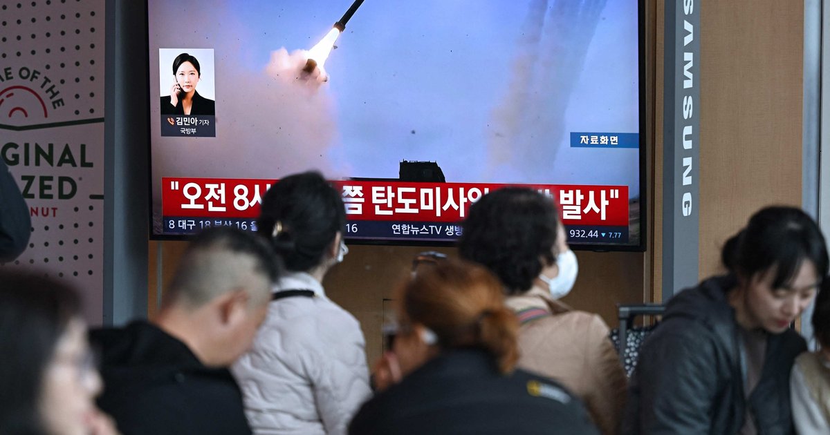 North Korea Launches Projectile Toward East Sea