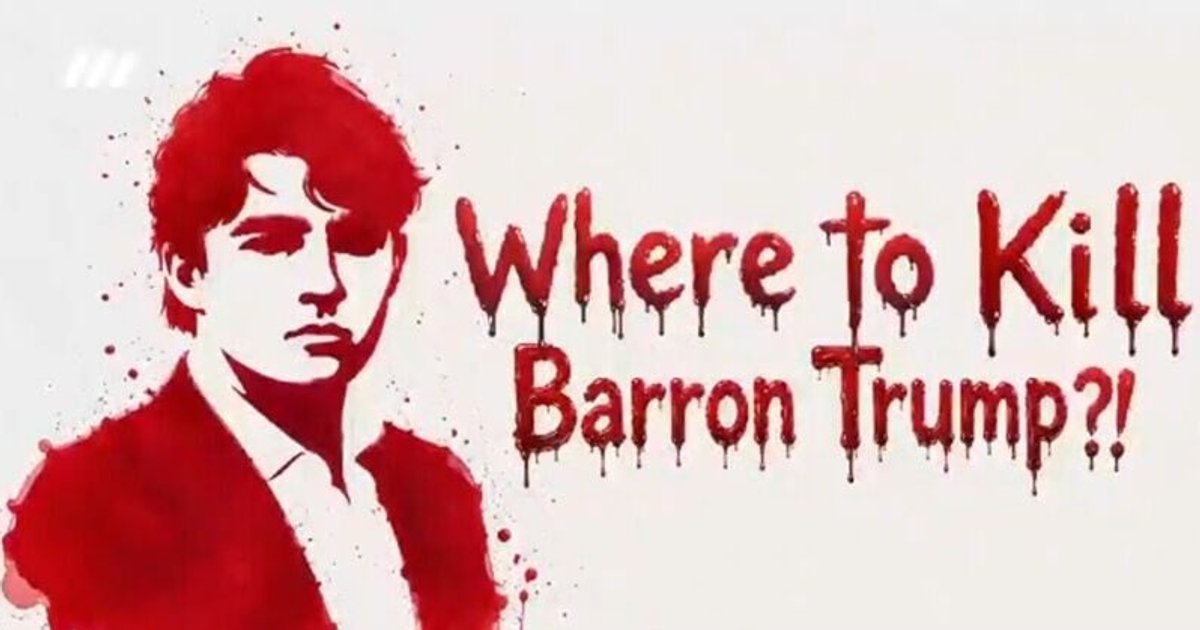 Iran TV clip targeting Barron Trump draws probe
