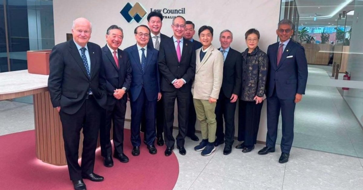 香港律师会会长汤文龙赴堪培拉出席LAWASIA成立六十周年庆典