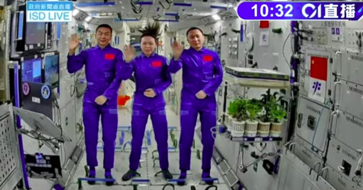 天宮課堂｜太空餐有佛跳牆　睡眠區放家庭照　黎家盈：無離開香港