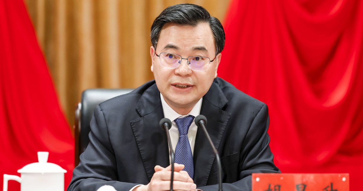 胡昌升任西藏党委书记 中共地方人事再调整