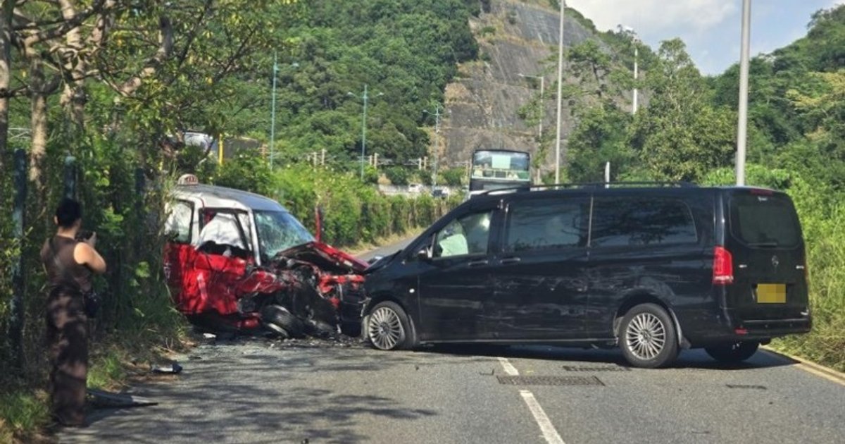 Three-Vehicle Collision on Tung Chung Road Leaves Two Drivers Injured