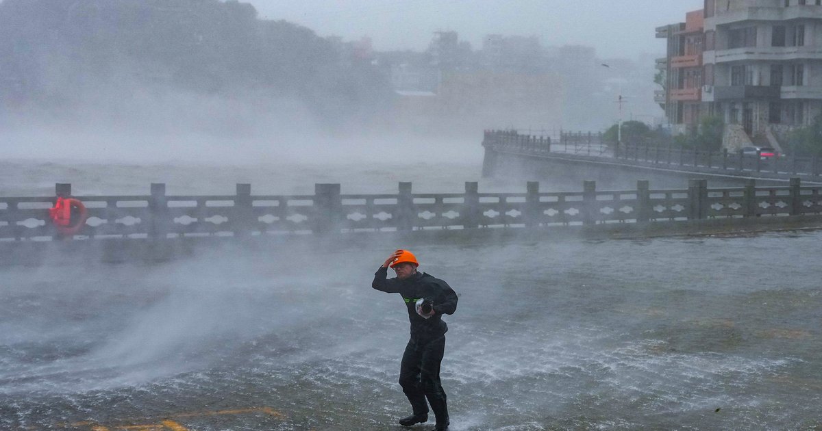 颱風「海豚」吹襲華東 上海近千航班取消 浙江發最高洪水预警