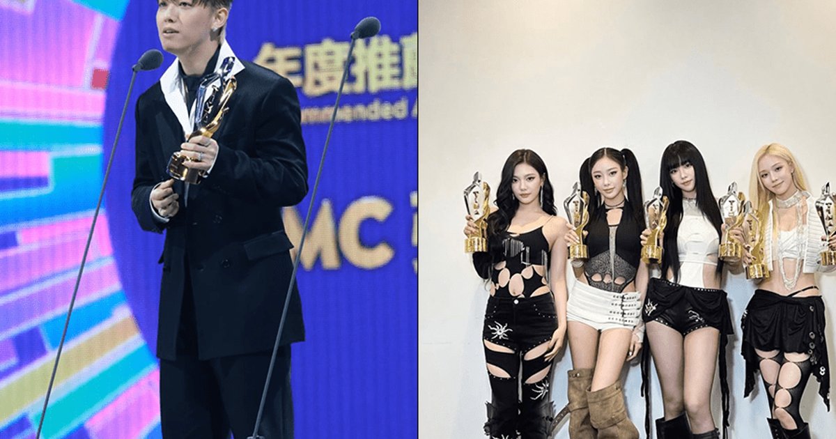 MC張天福於TIMA音樂頒獎禮奪得年度亞洲藝人獎 aespa橫掃六獎成大贏家
