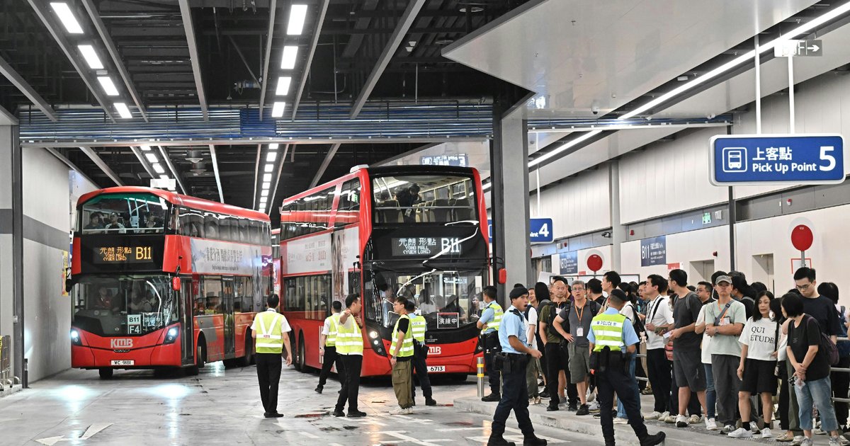 新皇崗口岸|巴士司機批行車路面跣如雪地 政府:正鋪防滑物料