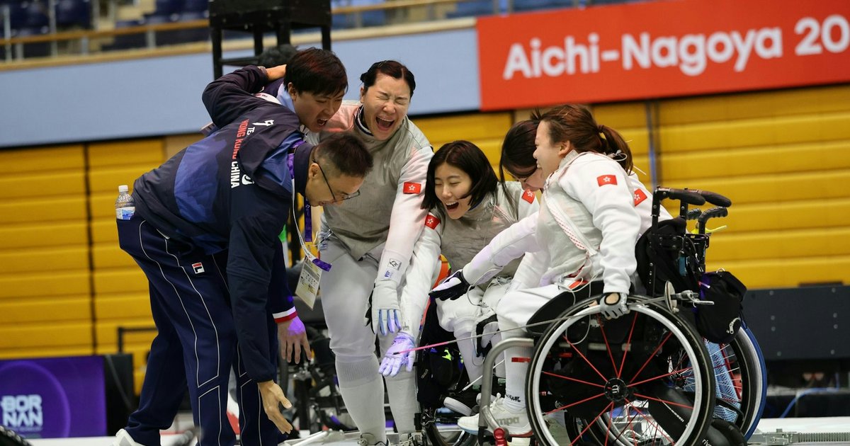 羅淑佩恭賀港隊亞殘運劍擊、乒乓球和游泳項目增添獎牌