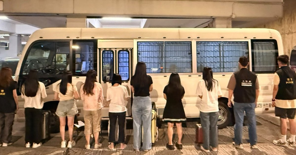 荃湾扫黄行动拘7名内地女子涉违逗留条件
