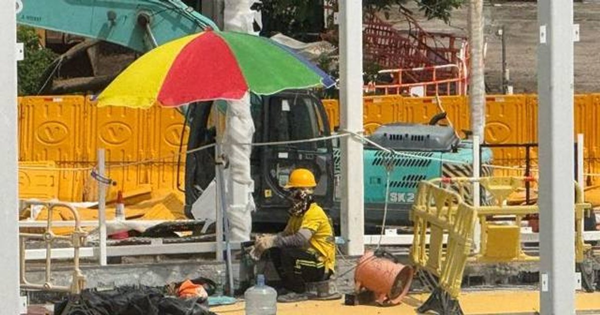 工會要求強制僱主提供防暑裝備 建造業前線工友陷水深火熱