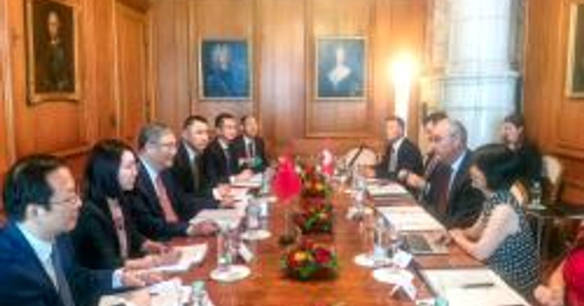 China and Switzerland Finalize Upgraded Free Trade Agreement