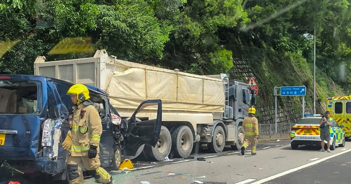 38-Year-Old Driver Arrested for Drug Driving After Three-Vehicle Crash in Pok Fu Lam