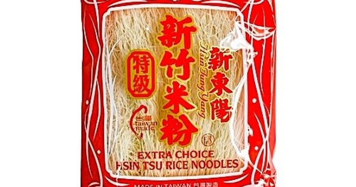 台灣進口米粉驗出微量甲醛 食安中心令停售回收