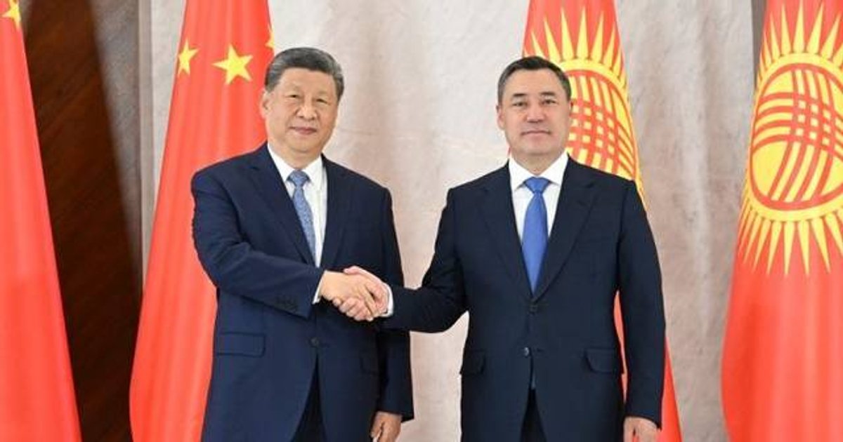 习近平会见吉总统 推进中吉乌铁路与安全合作