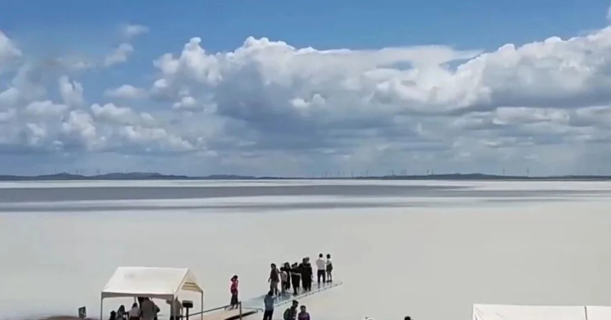 CCTV Exposes Inner Mongolia Milk Lake Within Ecological Red Zone, Park Closes