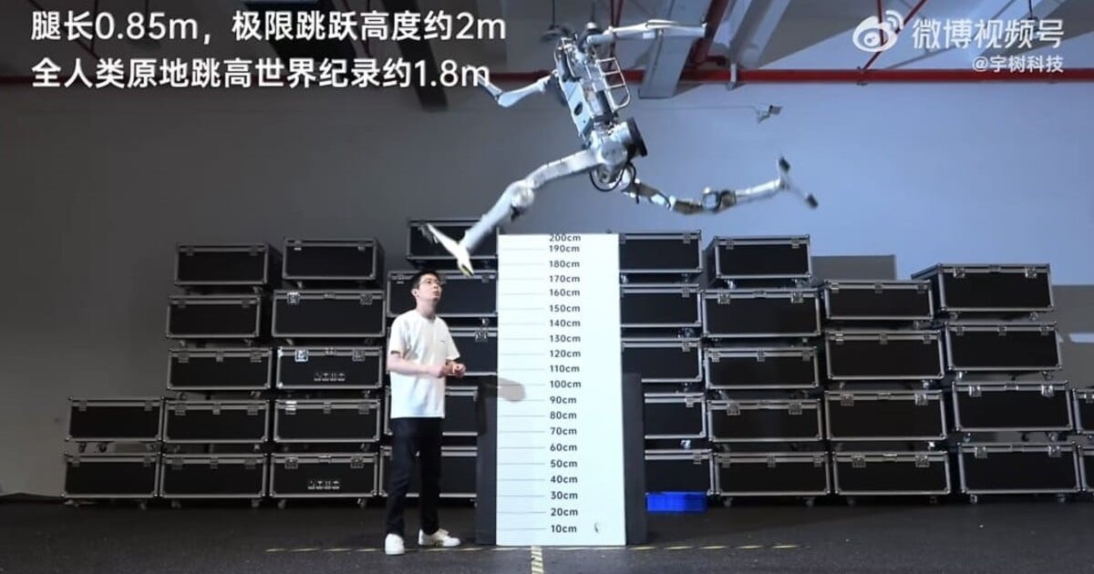 Unitree unveils humanoid robot with record-beating jumps