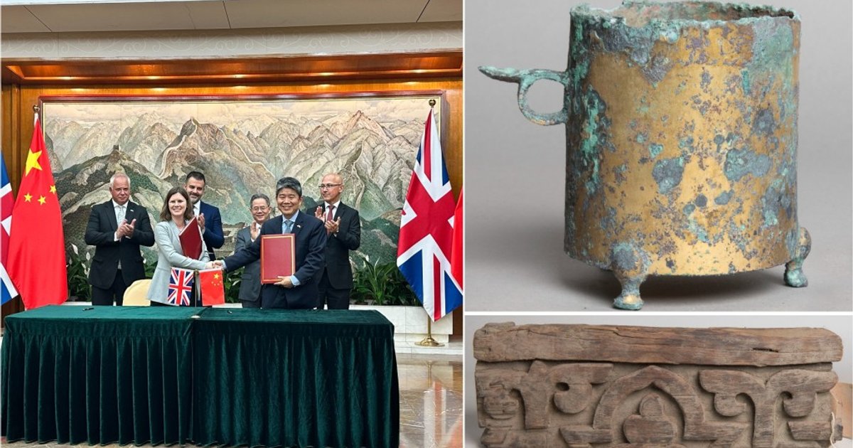 UK Returns 12 Looted Chinese Artifacts in Ceremony at Chinese Embassy in London
