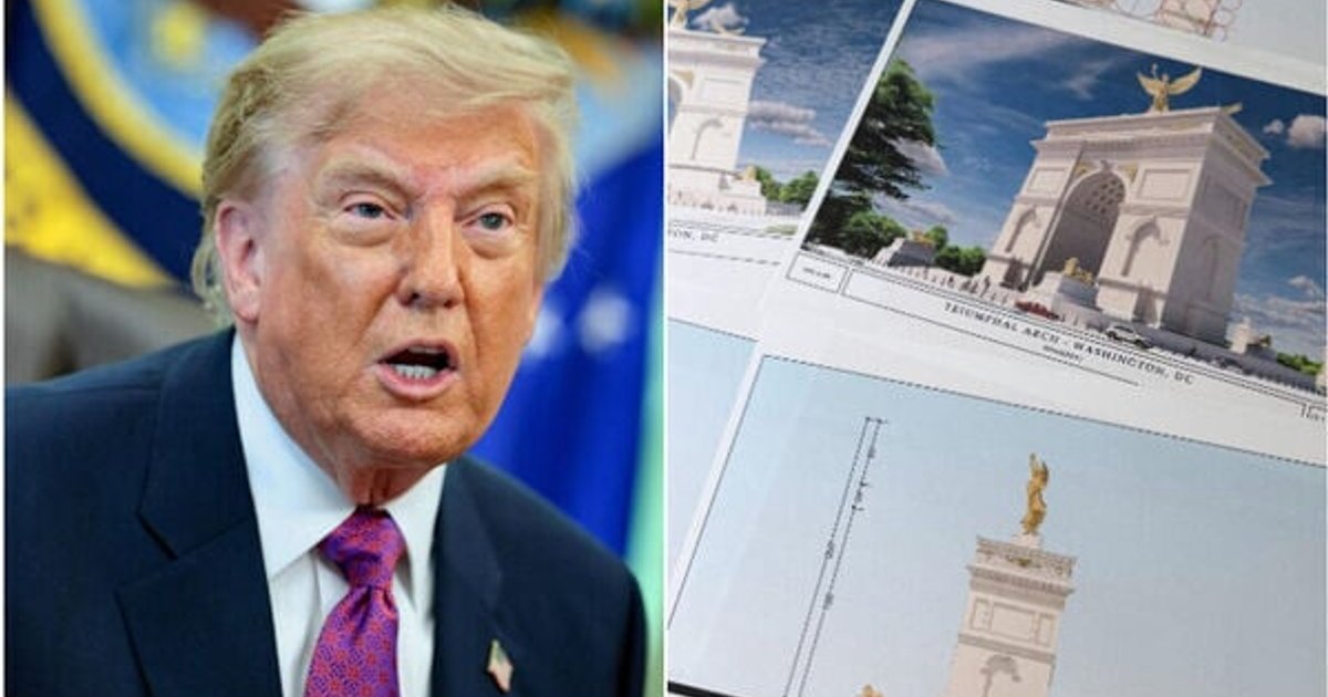 Trump arch project in Washington set to break ground