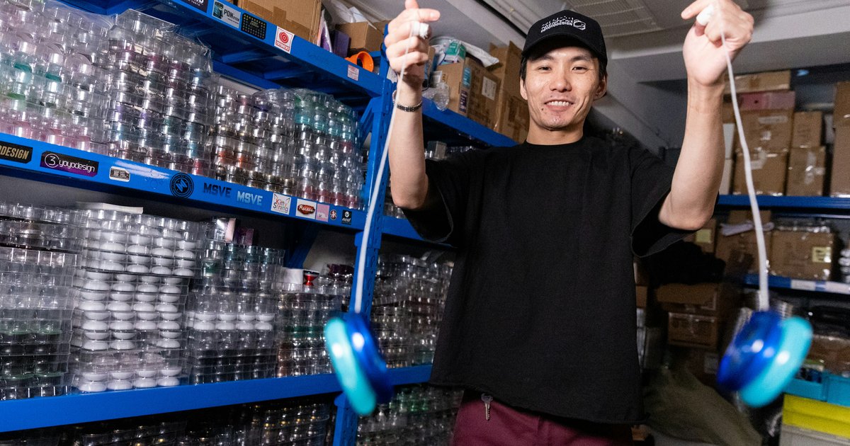 香港溜溜球世界冠军专属武器曝光　嵌金属圈延长空转　配深浅色应对灯光