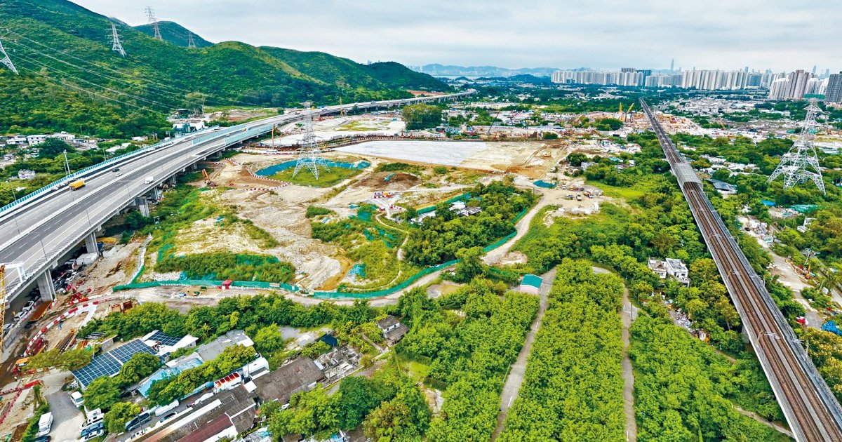 港府推出洪水桥大学城3幅校园用地招标