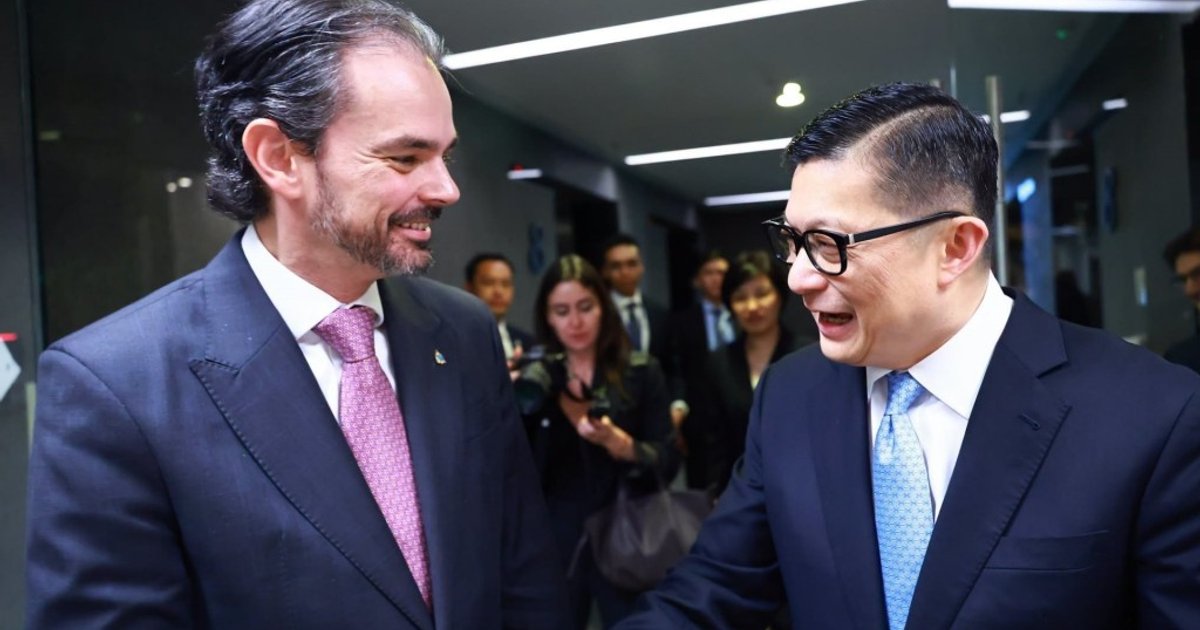 Tang meets Interpol delegation on Hong Kong assembly