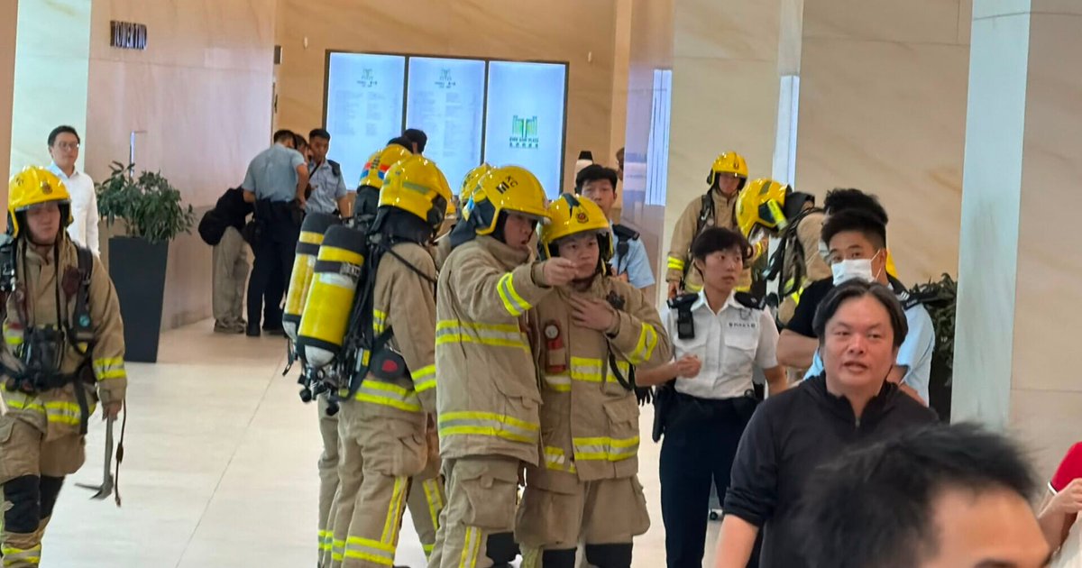 香港01辦公室收粉末信　警消防到場疏散職員