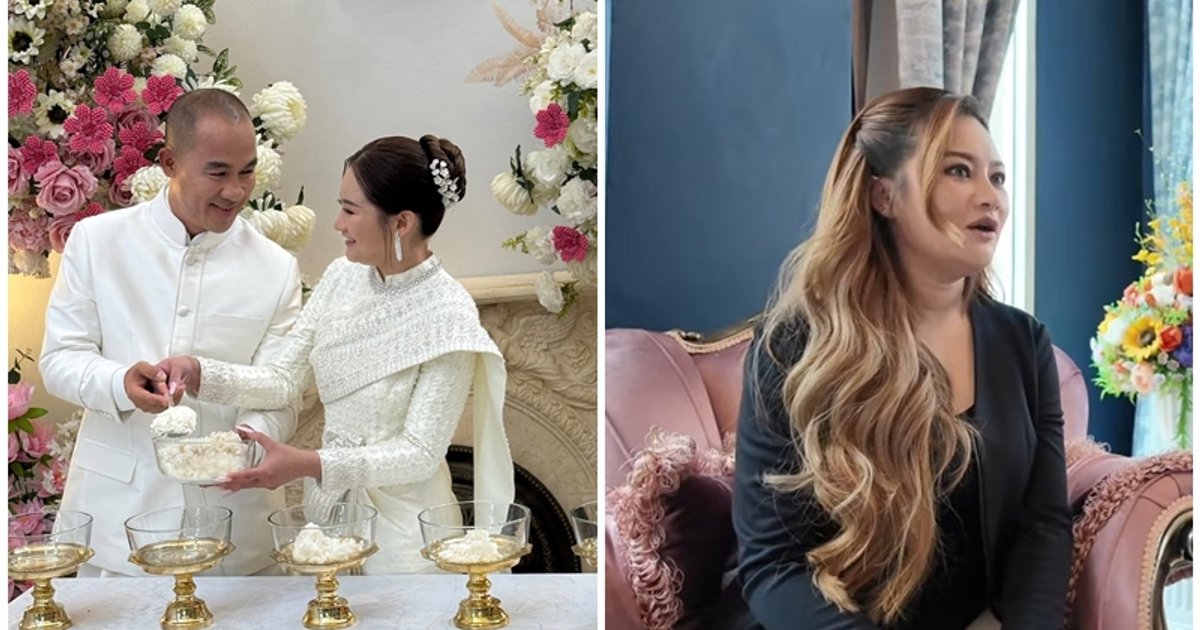 Thai Fortune Teller Mor Plai Weds TV Station Head in Lavish Bangkok Ceremony