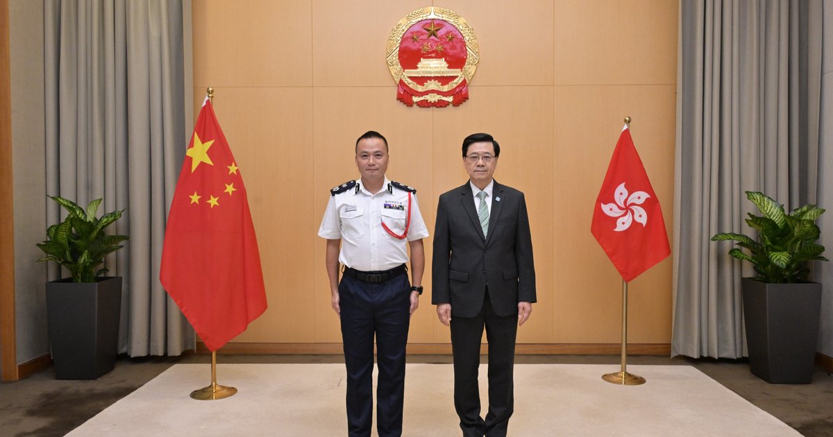 John Lee names Kelvin Kong police security chief